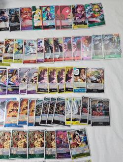 One Piece TCG Lot OP08 OP10 140+ rare / foil +bulk collection - shiny holo's - Image 4