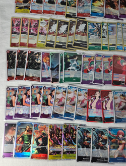 One Piece TCG Lot OP08 OP10 140+ rare / foil +bulk collection - shiny holo's - Image 5
