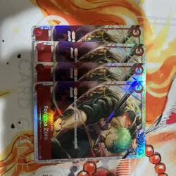 Roronoa Zoro - OP01-025 (Ultra Deck: The Three Captains) One Piece Play Set X4 - Image 2