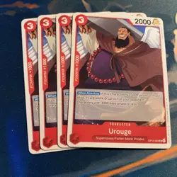 One Piece TCG Urouge OP14-002 UC Playset (x4 Cards) - Image 1