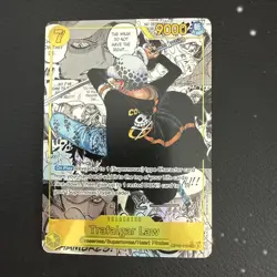 Trafalgar Law OP10-119 Manga Parallel Royal Blood Onepiece Card - Image 1