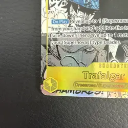 Trafalgar Law OP10-119 Manga Parallel Royal Blood Onepiece Card - Image 2