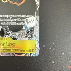Trafalgar Law OP10-119 Manga Parallel Royal Blood Onepiece Card - Image 3