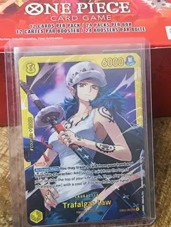 One Piece EB03 *English* - SR Trafalgar Law EB03-62 - Image 1