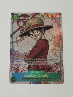 One Piece TCG - OP13-118 - Monkey D. Luffy - Secret Rare (Raw) - Image 1