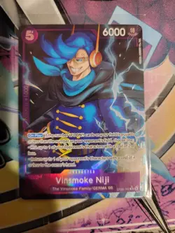 One Piece TCG Vinsmoke Niji OP06-065 PRB01 Alt Art - Image 1