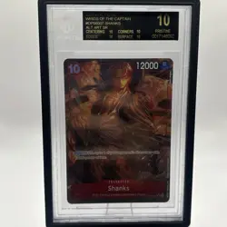 Black Label Shanks OP06-007 English Wings of the Captain - One Piece Card - BL - Image 1