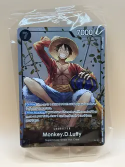 One Piece Monkey D. Luffy P-075 English Promo Tin Set Vol 2 Exclusive SEALED - Image 1
