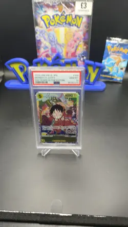 PSA 10 Monkey D. Luffy OP07-109 500 Years In The Future ONE PIECE Card Japanese - Image 2