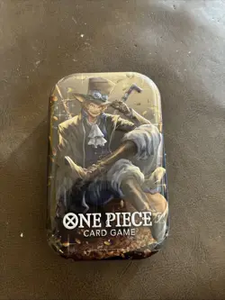 One Piece Tin Pack Set Vol 2 | TS-02 OP-13 Factory Sealed Sabo - Image 1