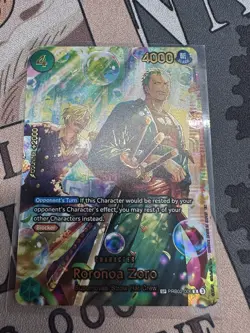 One Piece EB04 Roronoa Zoro SP Special Rare PRB02-006 NM - Image 1