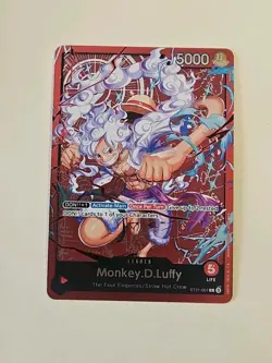 Monkey D Luffy ST21-001 Learn Together Promo Deck Leader One Piece Card English - Image 1