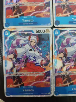 Yamato X4 Lot 2025 One Piece Carrying On His Will OP13 #OP13-054 SR English TCG - Image 2