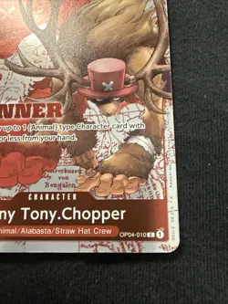 Tony Tony.Chopper (Winner Pack 2024) OP04-010 One Piece Promotion Cards Foil - Image 5