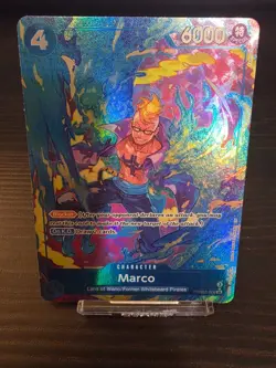 One Piece Card Game TCG Marco PRB02-008 Alt Art M/NM Condition - Image 1