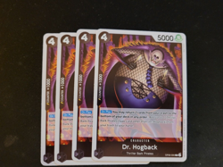 X4 Dr. Hogback OP06-090 R - One Piece Card Game - Wings of Captain - Image 1