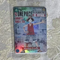 One Piece College Basketball Cards, sealed and new - Image 1