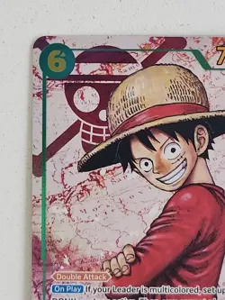 One Piece Monkey D. Luffy SEC OP13-118 Carrying On His Will English - Image 2