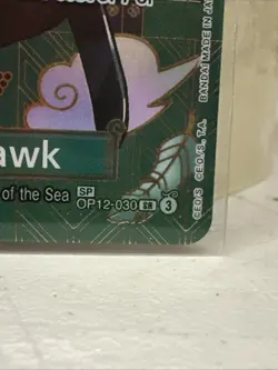 One Piece Dracule Mihawk - OP12-030 (SP) - The Azure Sea’s Seven (OP14) English - Image 4