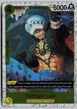 Trafalgar Law P-088 Pirate Foil - Premium Booster The Best Vol. 2 - Image 1