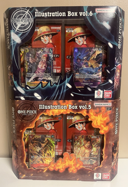 One Piece Illustration Box Vol 5 and Vol 6 Lot Sealed Bandai New In Hand 🔥 - Image 1