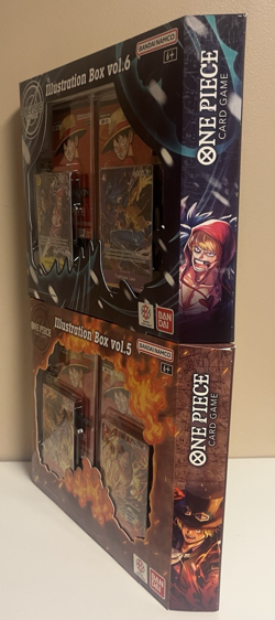 One Piece Illustration Box Vol 5 and Vol 6 Lot Sealed Bandai New In Hand 🔥 - Image 2