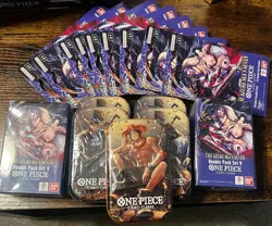 One Piece Mini Tins, Booster Bundles & Sleeve Pack Lot! Brand New / Free Ship! - Image 1