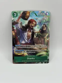 One Piece Shanks (Alternate Art) OP14-027 The Azure Sea's Seven Foil - Image 1