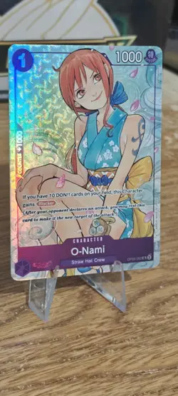 O-Nami (Illustration Box Vol.1) OP05-062 One Piece Promotion Cards Foil - Image 4