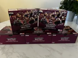 One Piece TCG OP-11 A FIST OF DIVINE SPEED BOOSTER BOX Unsealed UK ✅ - Image 1