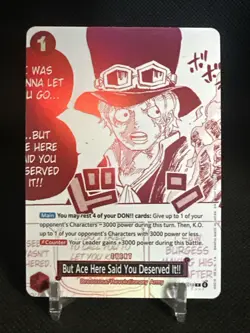 But Ace Here Said You OP13-019 - 3rd Anniversary Treasure Campaign Pack Promo - Image 1