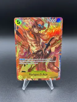 One Piece Portgas.D.Ace (018) (Alternate Art) Premium Booster - The Best - Vol 2 - Image 1