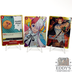 Uta, Shanks, Guard Point OP02 & PRB01 - Alt Art & Secret Rare - One Piece TCG - Image 1