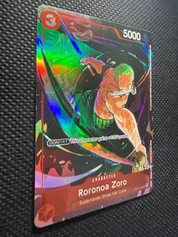 Roronoa Zoro ST01-013 (Gift Collection 2023) One Piece Promotion Cards FOIL NM - Image 3