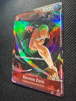 Roronoa Zoro ST01-013 (Gift Collection 2023) One Piece Promotion Cards FOIL NM - Image 5