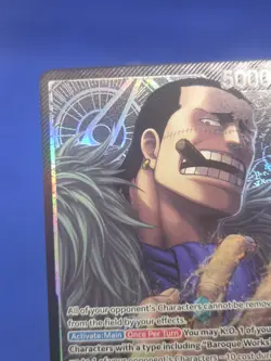 One Piece The Azure Sea’s Seven Crocodile OP14-079 Alternate Alt Art Leader NM - Image 3