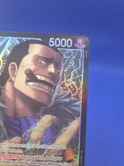 One Piece The Azure Sea’s Seven Crocodile OP14-079 Alternate Alt Art Leader NM - Image 4