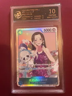 Boa Hancock (SR) - One Piece Card Japanese (RPA 10) Pristine Op01-078 (2022) - Image 2