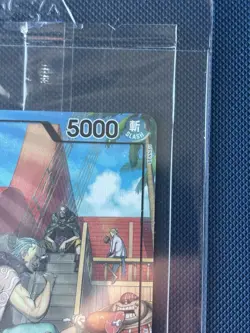 SHANKS PSA MAGAZINE EXCLUSIVE ONE PIECE LEADER ALT ART PROMO SEALED - Image 3