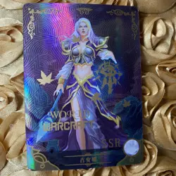 Jaina Proudmoore World of Warcraft SSR Goddess Anime Waifu Girl ACG Card - Image 1