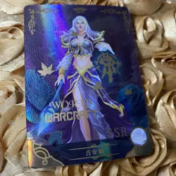 Jaina Proudmoore World of Warcraft SSR Goddess Anime Waifu Girl ACG Card - Image 2