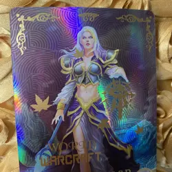 Jaina Proudmoore World of Warcraft SSR Goddess Anime Waifu Girl ACG Card - Image 3