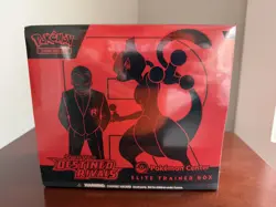 Pokemon Destined Rivals ETB Elite Trainer Box Pokemon Center SEALED Brand New - Image 1