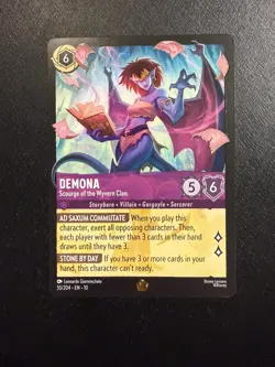 Demona Scourge of the Wyvern Clan 55/204 (Non-Foil) Whispers in The Well Lorcana - Image 1