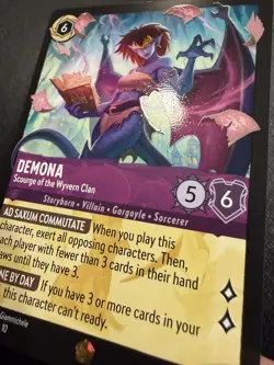 Demona Scourge of the Wyvern Clan 55/204 (Non-Foil) Whispers in The Well Lorcana - Image 3