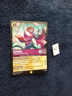 Disney Lorcana Demona Scourge Of The Wyvern Clan 55/204 Non-Foil #2 - Image 2