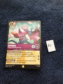 Disney Lorcana Demona Scourge Of The Wyvern Clan 55/204 Non-Foil #2 - Image 4