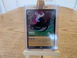 LEGENDARY CARD URSULA DECEIVER OF ALL DISNEY LORCANA INTO THE INKLANDS 91/204 - Image 1