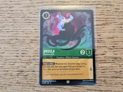 LEGENDARY CARD URSULA DECEIVER OF ALL DISNEY LORCANA INTO THE INKLANDS 91/204 - Image 2