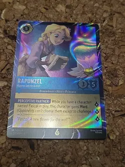 Disney Lorcana TCG Rapunzel EPCOT Festival Of The Arts Promo Card - Image 2